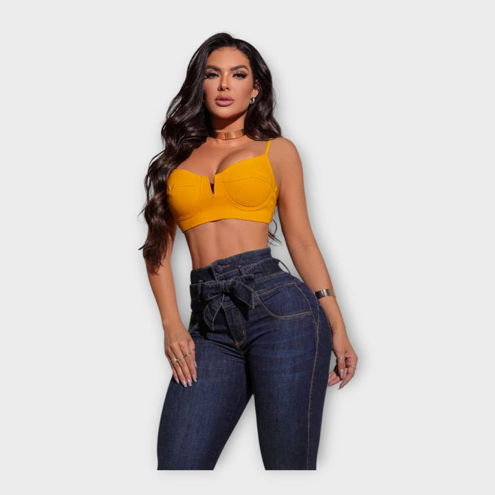 Lucie Huolimatta - Stilige Høytaljede Jeans