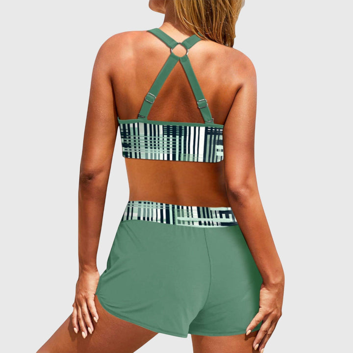 Janelle | Høy midje Rib Bikini