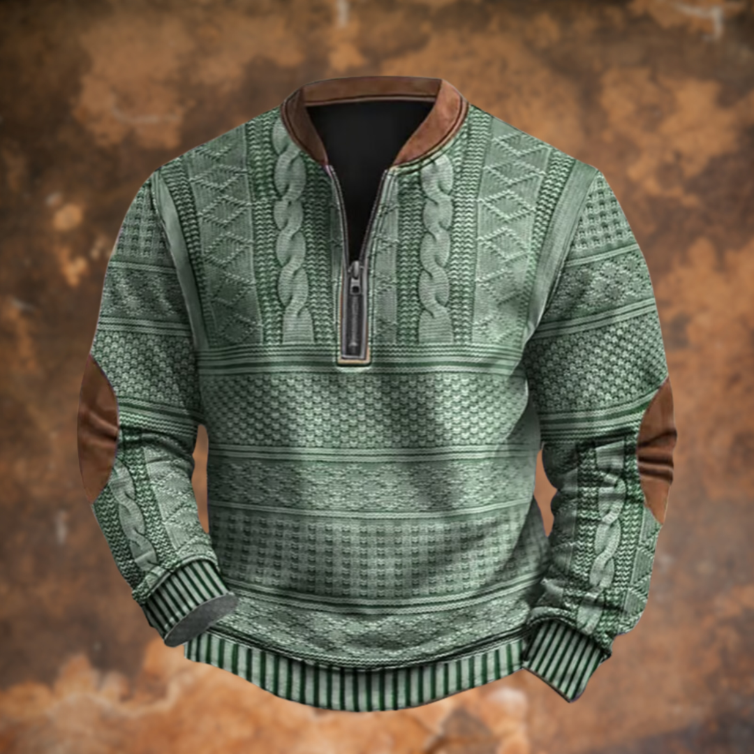 Jonas | Komfortabel Zippertrui med Moderne Look