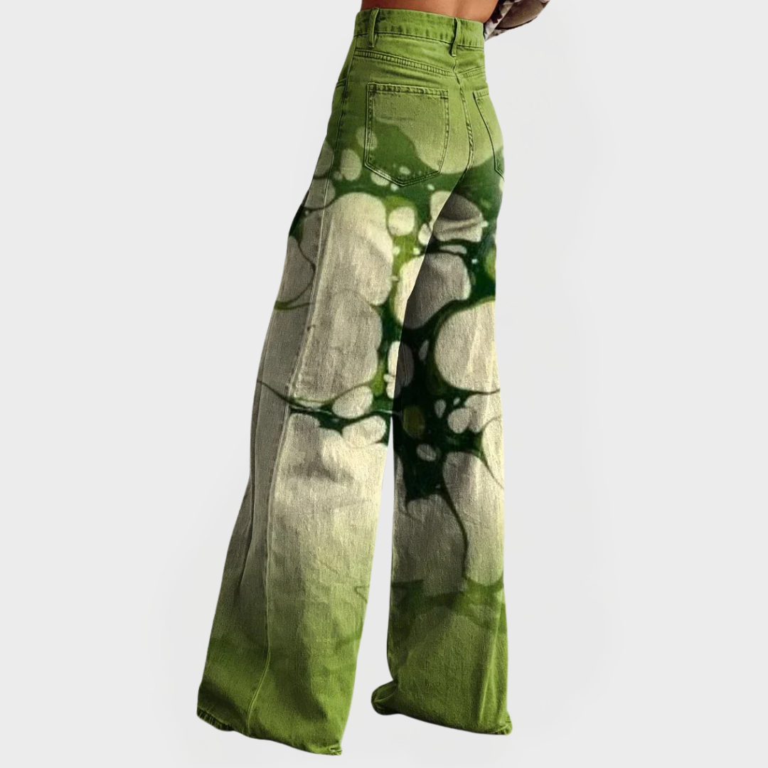 Magdalēna Sofistikerte Kunstneriske Vide Jeans, Bred Modell