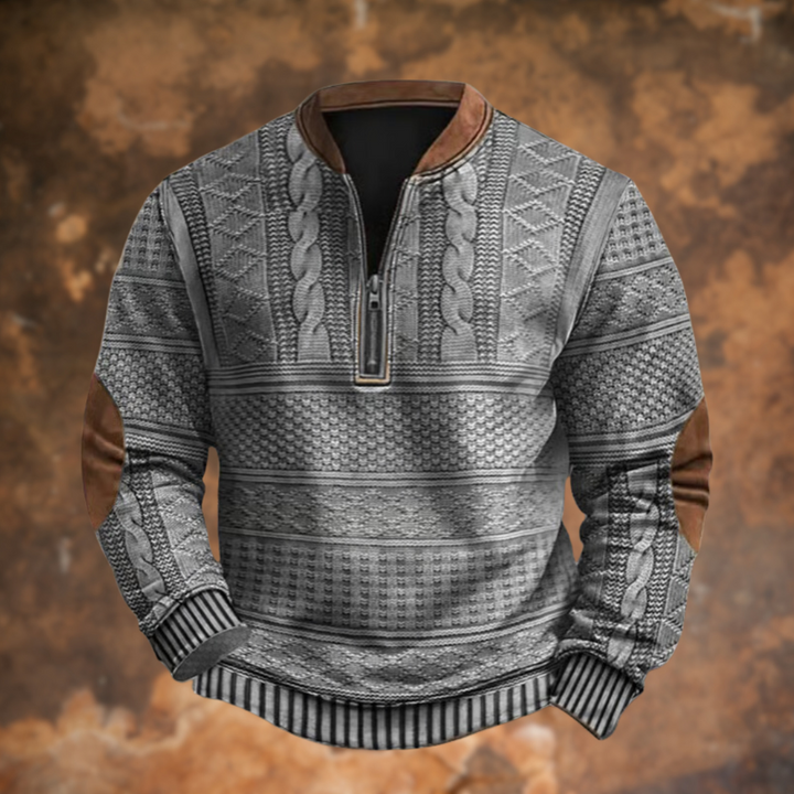 Jonas | Komfortabel Zippertrui med Moderne Look