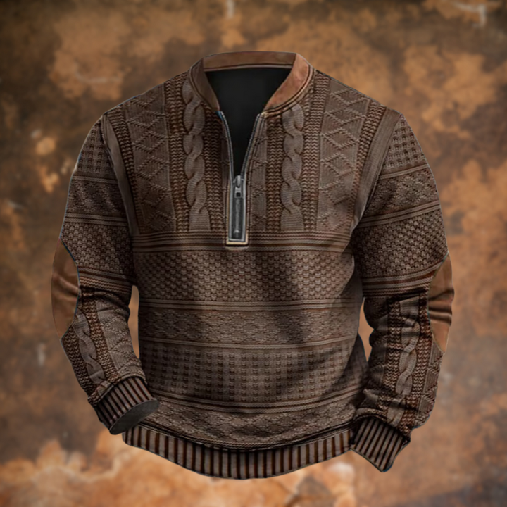 Jonas | Komfortabel Zippertrui med Moderne Look