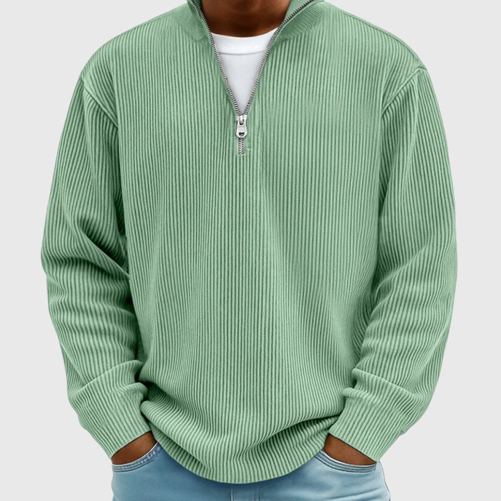 Aron | Tidløs Half-Zip Genser
