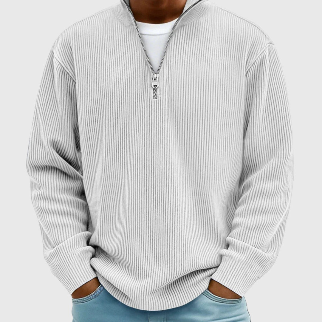 Aron | Tidløs Half-Zip Genser