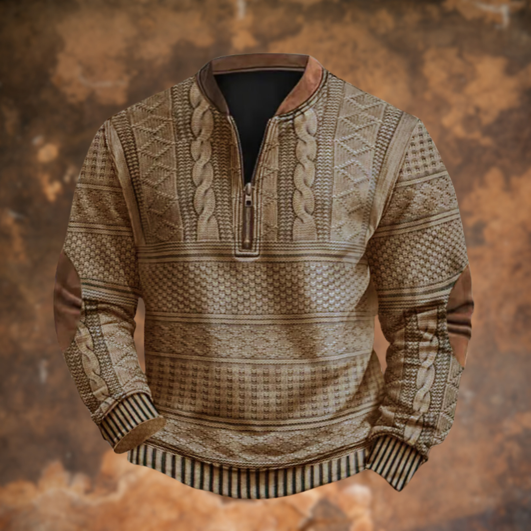 Jonas | Komfortabel Zippertrui med Moderne Look