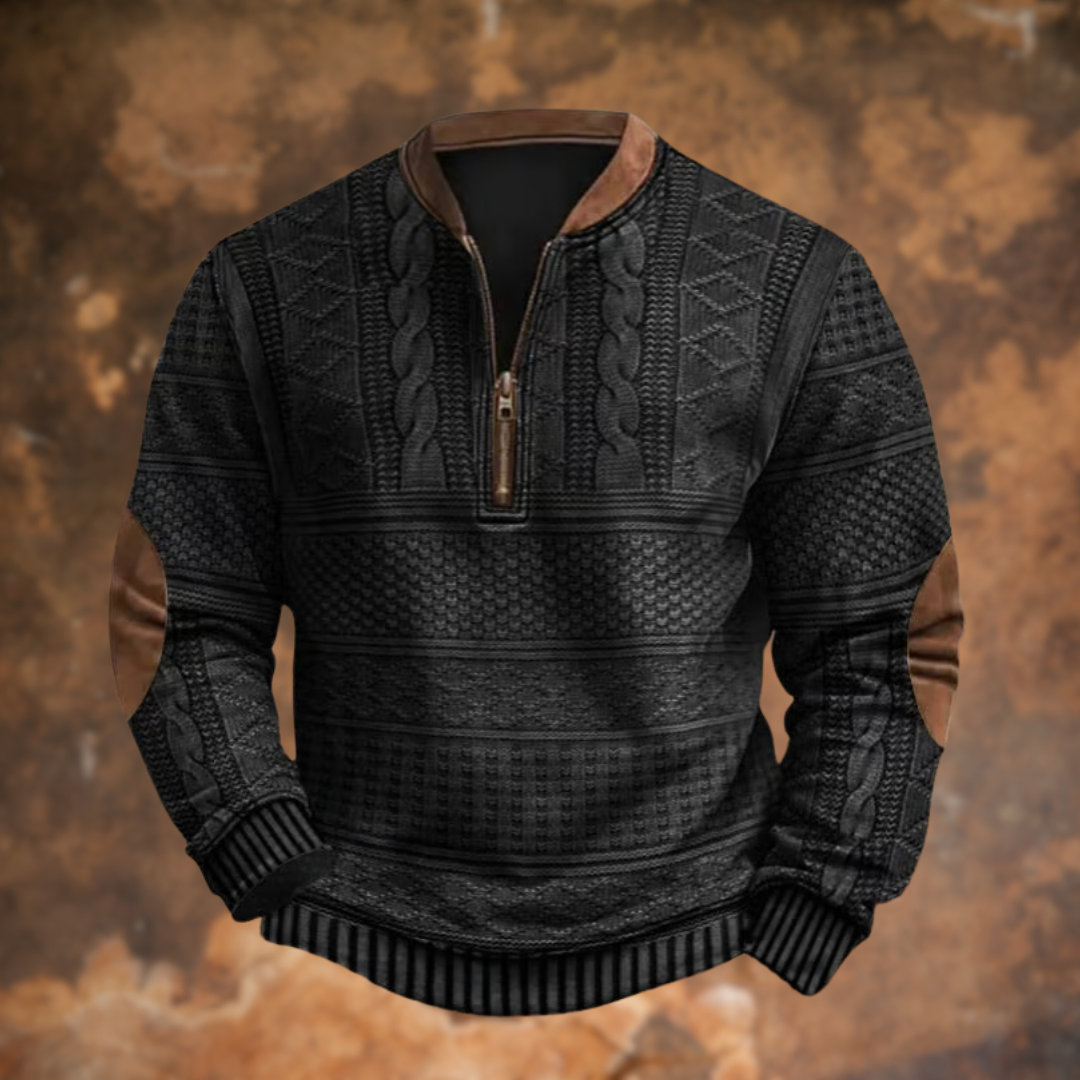 Jonas | Komfortabel Zippertrui med Moderne Look