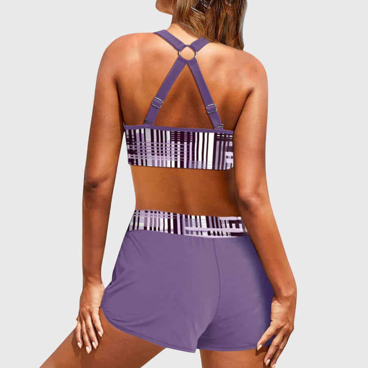 Janelle | Høy midje Rib Bikini
