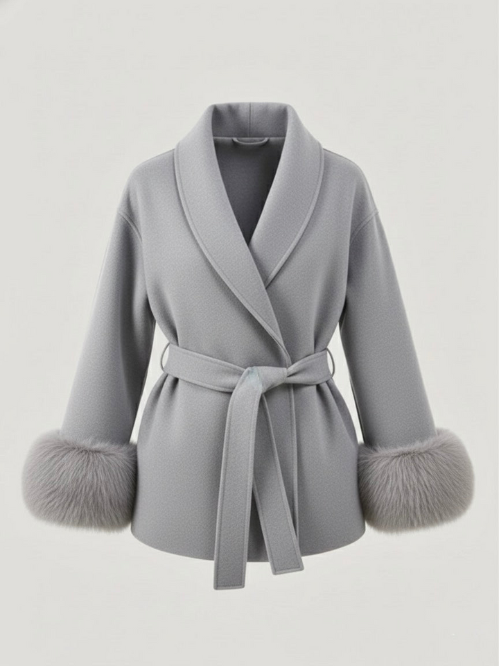 Arctic Grace™ | Elegante wollen jas