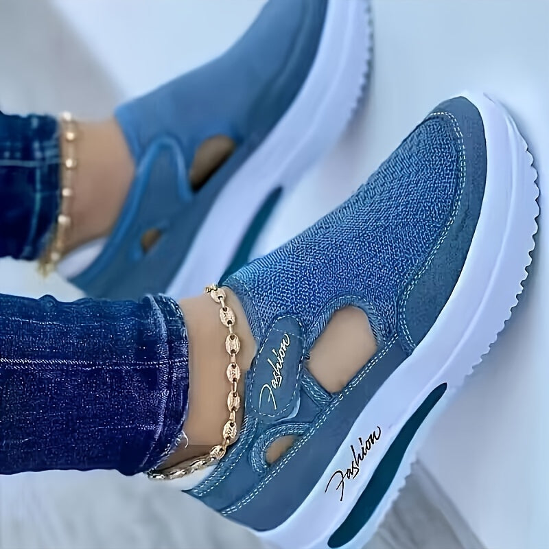 Luftige, komfortable slip-on sko