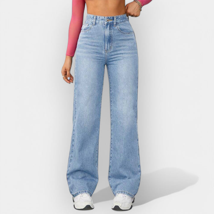 Magdalēna Sofistikerte Rett Jeans – Komfort Hele Dagen