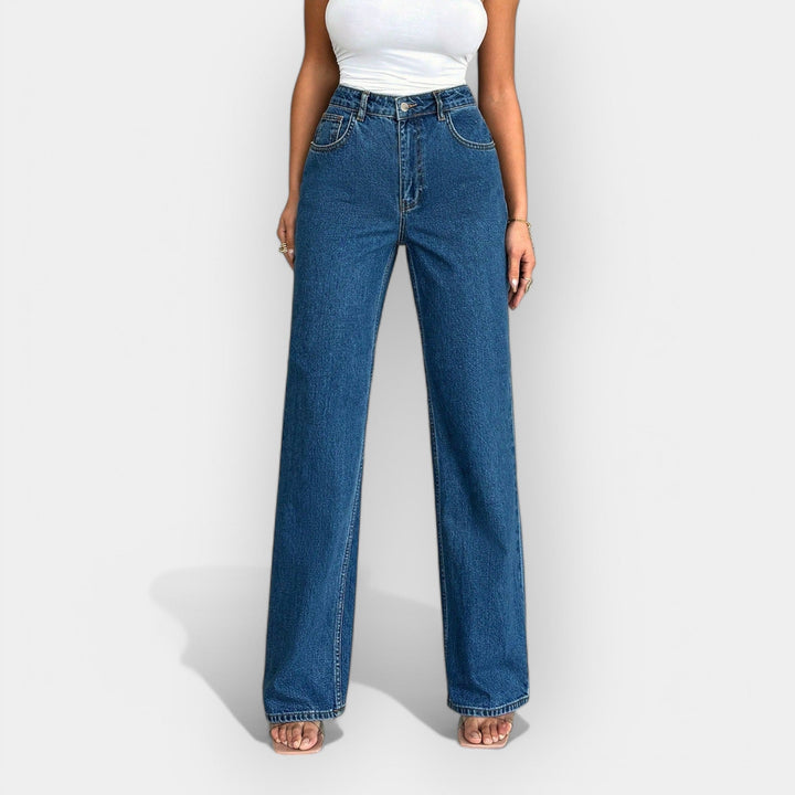 Høytaljede jeans