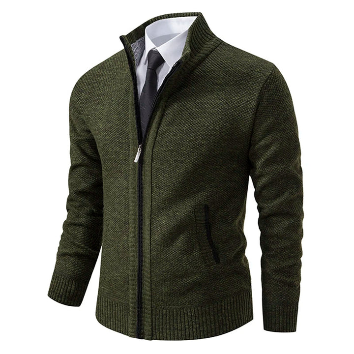 Marius | Tidløs Zip-Up Genser