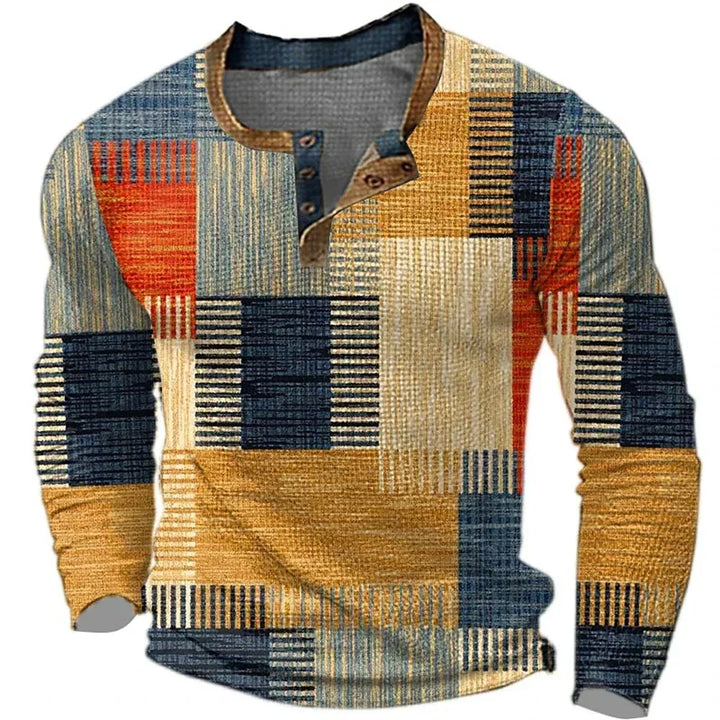 Sverre | Nordisk Designgenser med Patchwork Stil