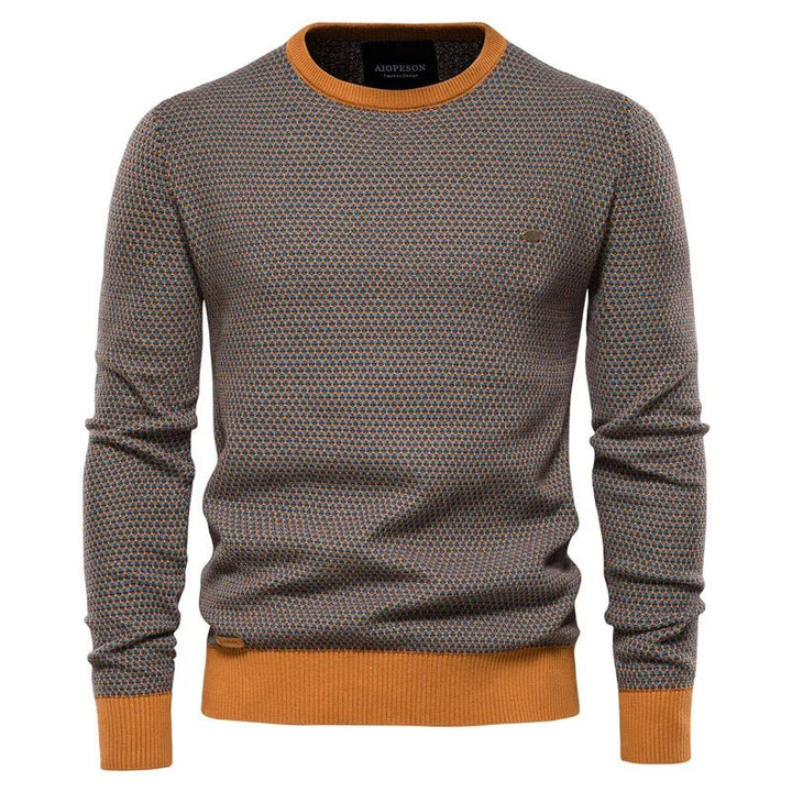 Steinmann™ | Herentrui met ruitpatroon