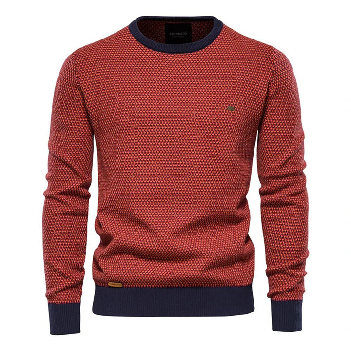 Steinmann™ | Herentrui met ruitpatroon