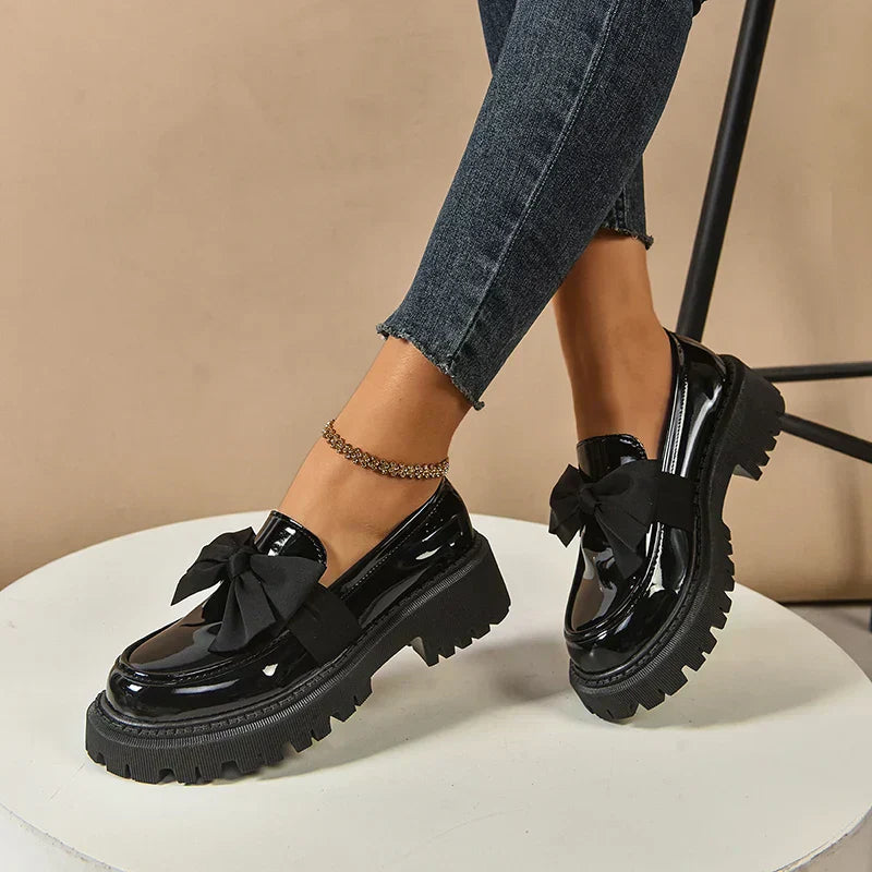 Valentina | Loafer mit großer Schleife