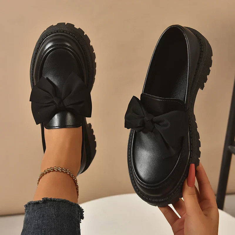 Valentina | Loafer mit großer Schleife