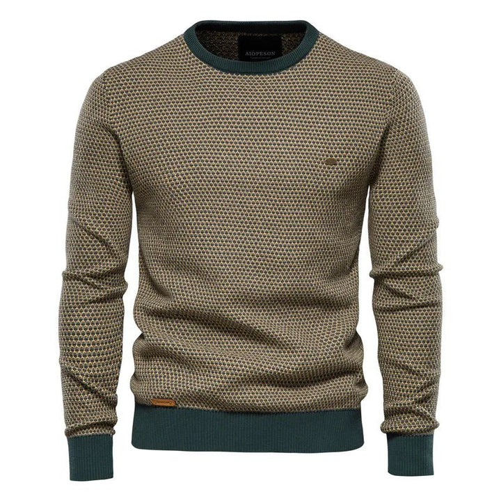 Steinmann™ | Herentrui met ruitpatroon
