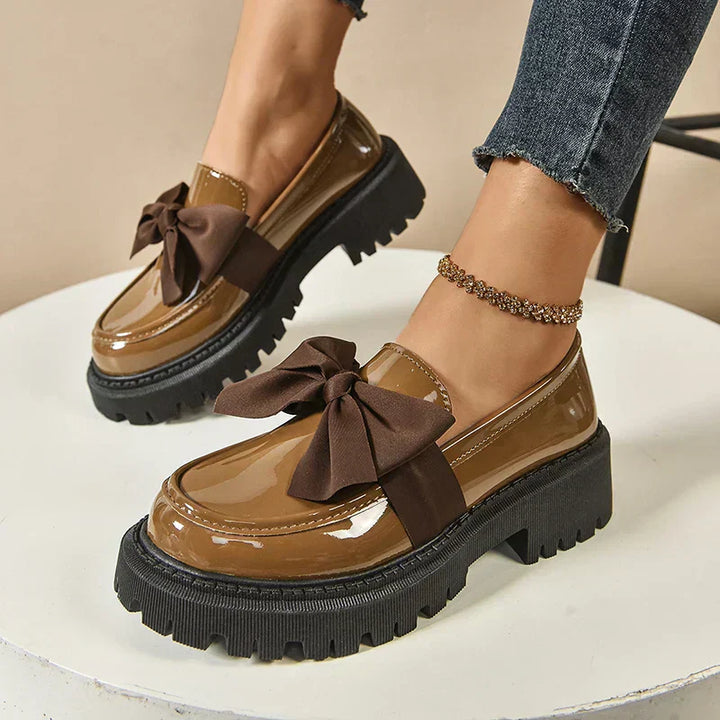 Valentina | Loafer mit großer Schleife