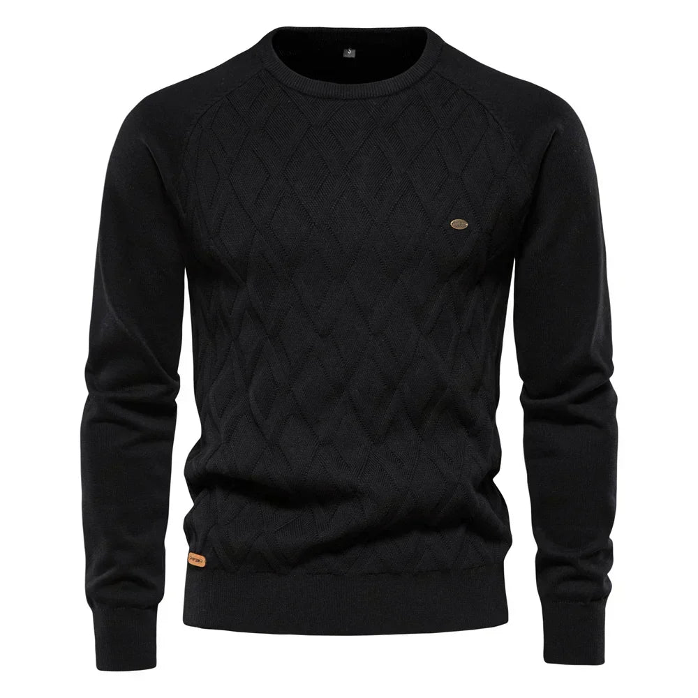 Theodor™ | Herentrui met ruitpatroon