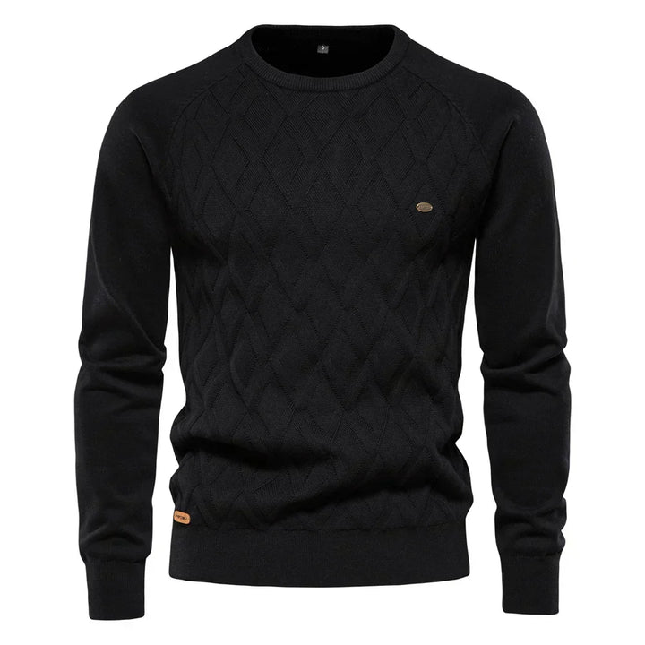 Theodor™ | Herentrui met ruitpatroon