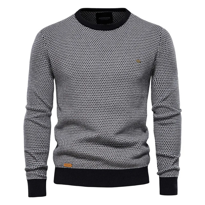Steinmann™ | Herentrui met ruitpatroon