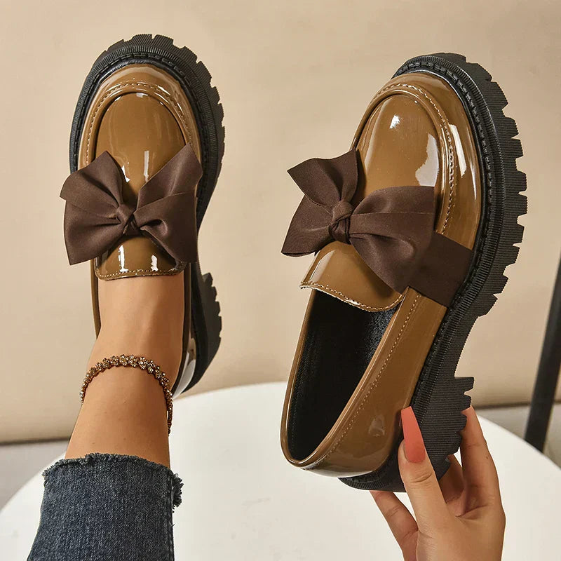 Valentina | Loafer mit großer Schleife