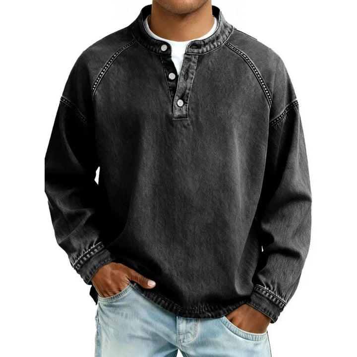 Stanley | Vintage Henley-genser
