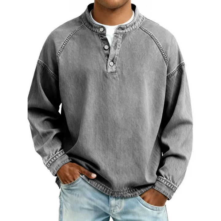 Stanley | Vintage Henley-genser