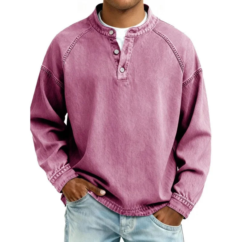 Stanley | Vintage Henley-genser
