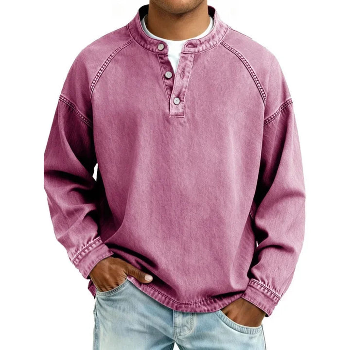 Stanley | Vintage Henley-genser