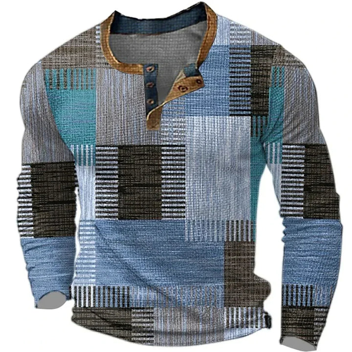 Sverre | Nordisk Designgenser med Patchwork Stil