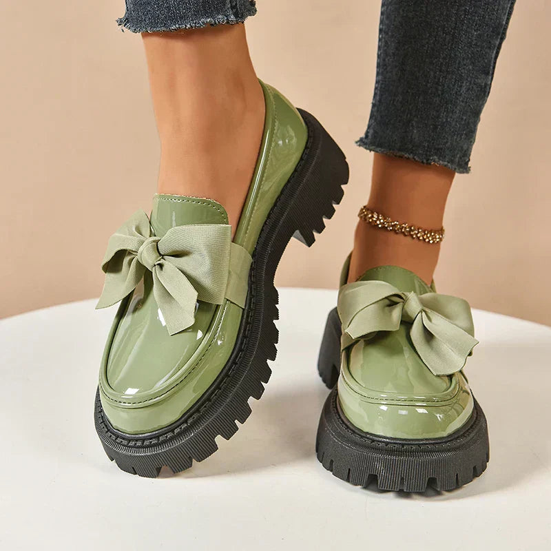 Valentina | Loafer mit großer Schleife