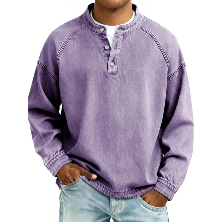Stanley | Vintage Henley-genser