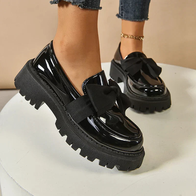 Valentina | Loafer mit großer Schleife