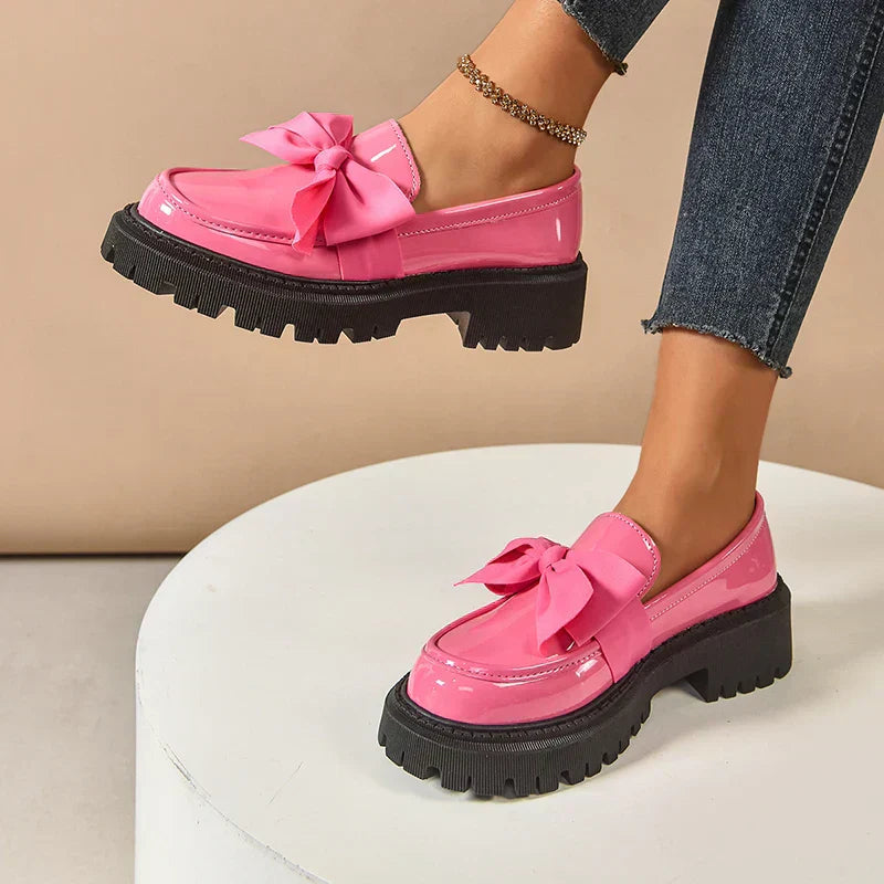 Valentina | Loafer mit großer Schleife