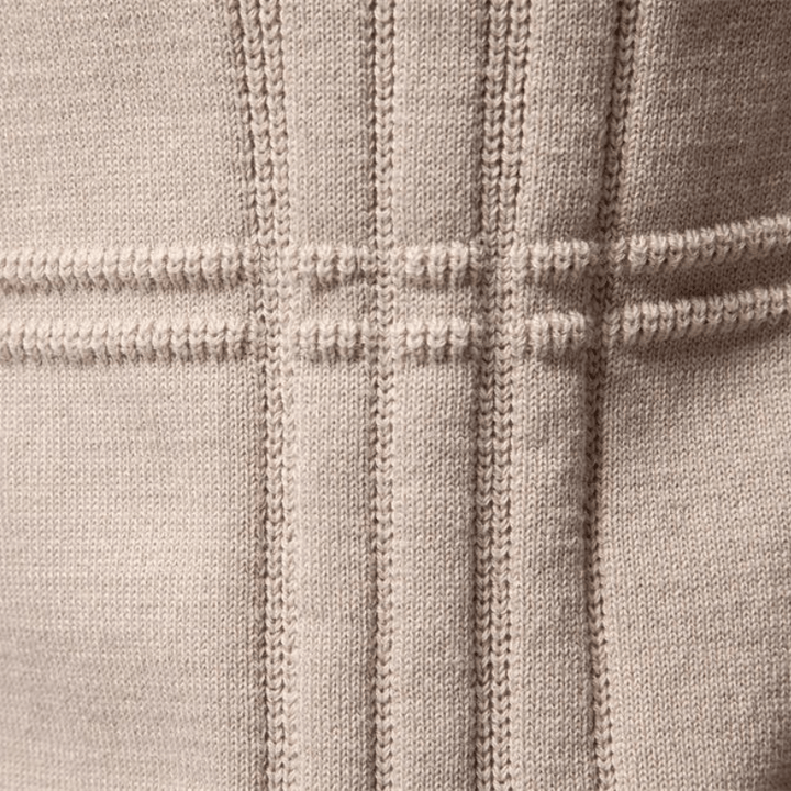 Burkhard™ | Stijlvolle herentrui met ruit design