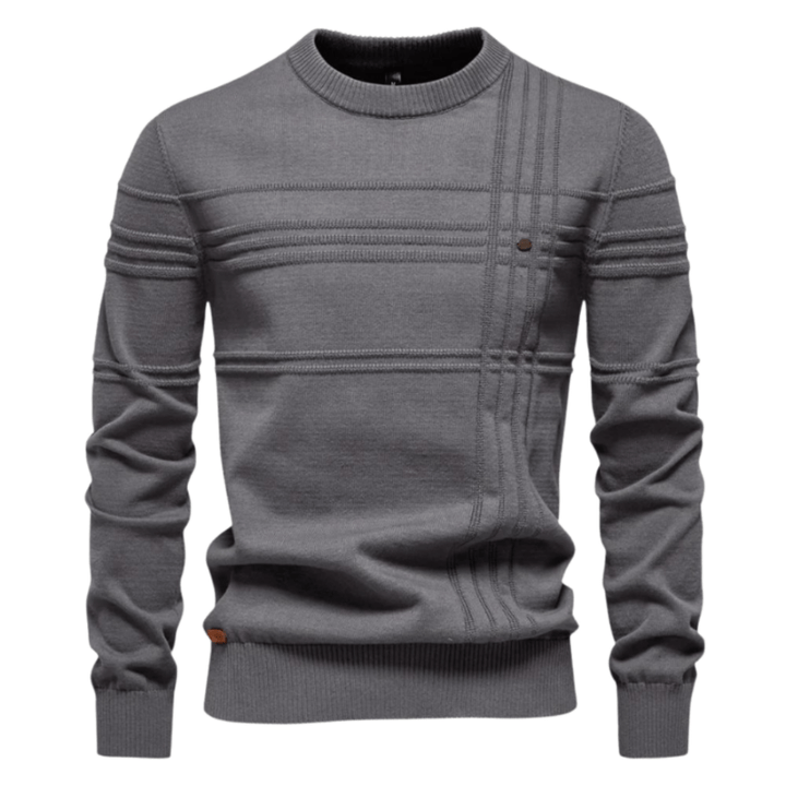 Burkhard™ | Stijlvolle herentrui met ruit design
