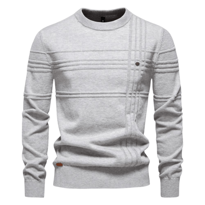 Burkhard™ | Stijlvolle herentrui met ruit design