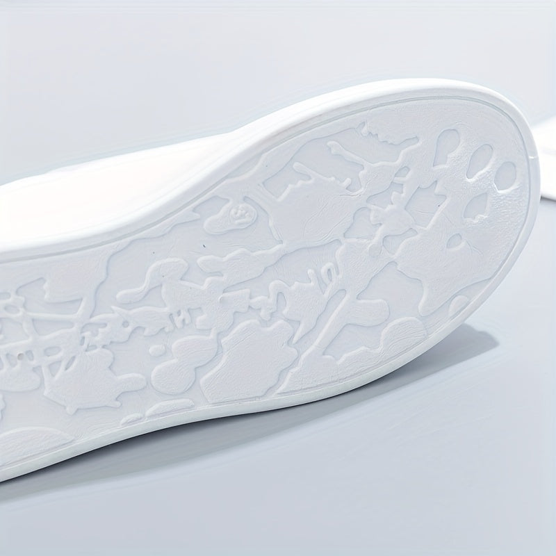 Stilige hvite sneakers med lett komfort