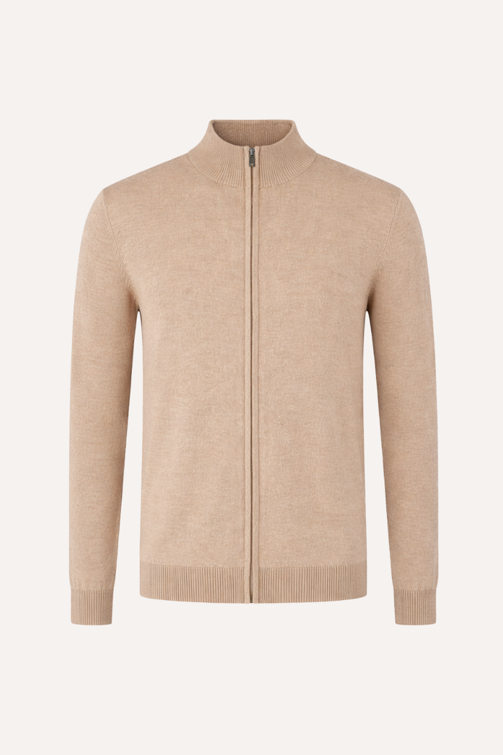 FULL-ZIP KNIT