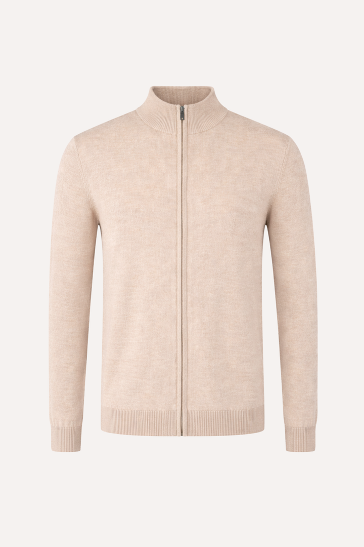 FULL-ZIP KNIT