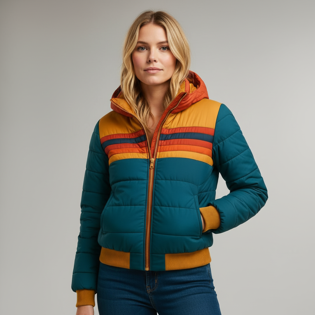 Eira | Myk og Varm Kort Puffer