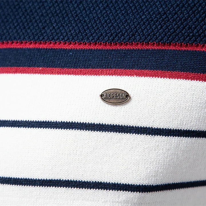 Sebastian | Herrenpullover mit Streifendesign