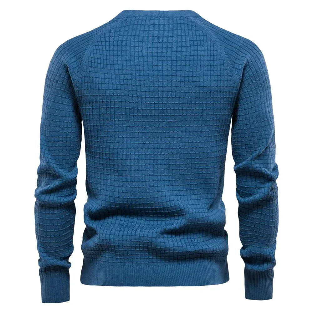 Vincent | Herrenpullover mit Rautenmuster
