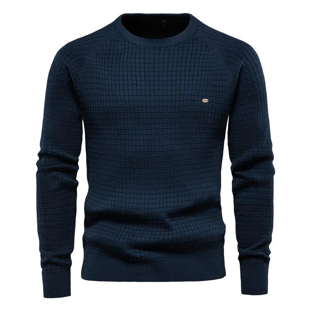 Vincent | Herrenpullover mit Rautenmuster