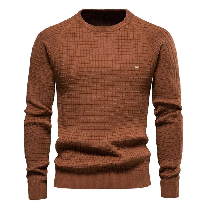 Vincent | Herrenpullover mit Rautenmuster